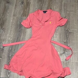 Ralph Lauren Pink Polo Dress